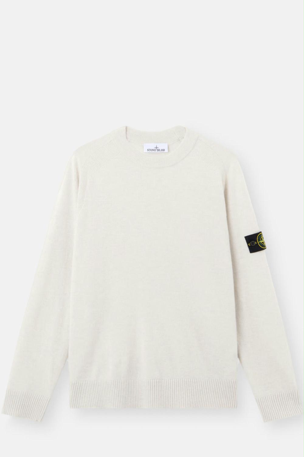 Alternative view of Stone Island - 5100045 Wool Crewneck Jumper