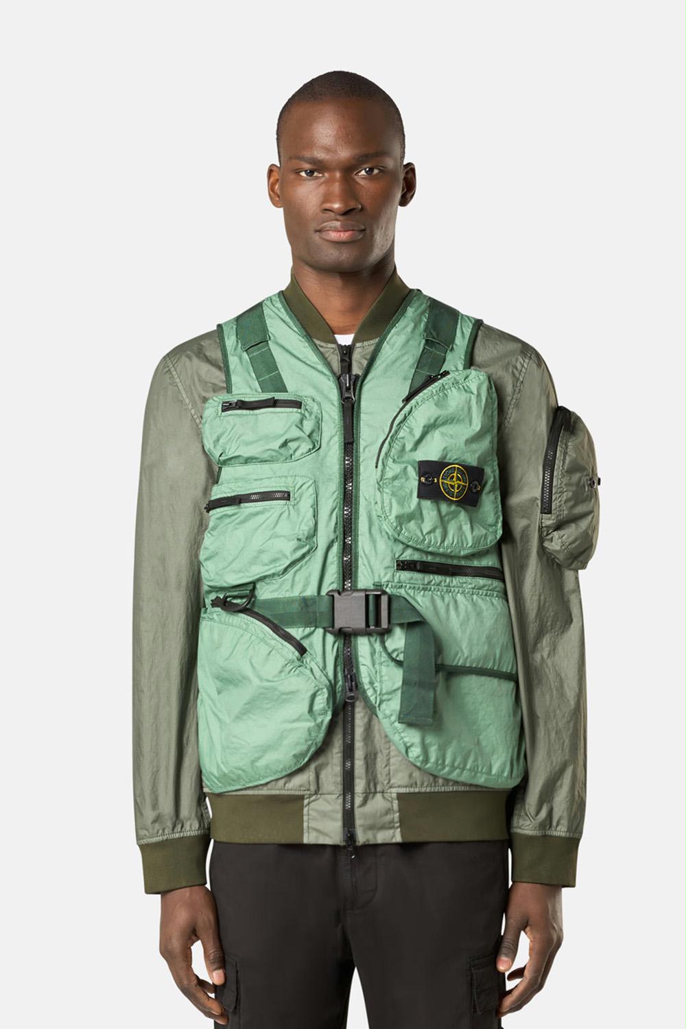 Alternative view of Stone Island - G100006 Membrana Utility Vest