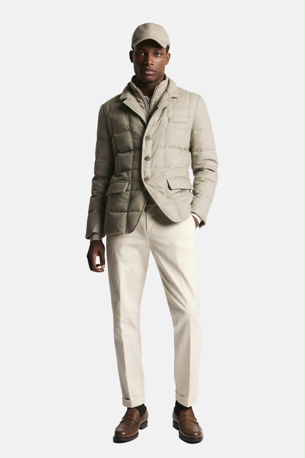 Alternative view of Fay - Double Front Short Down Jacket