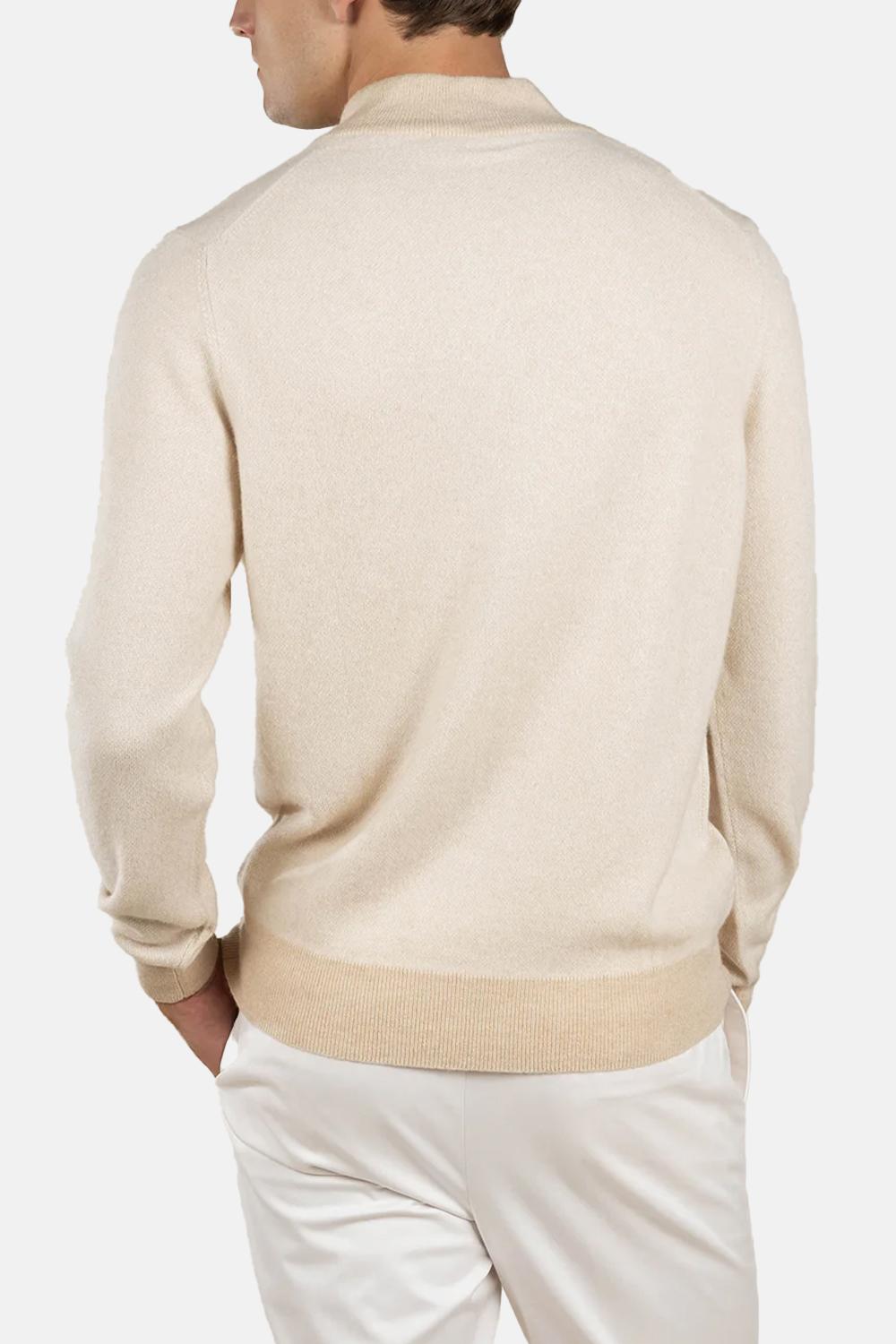 Aurélien - Jaquard Zipper Sweater
