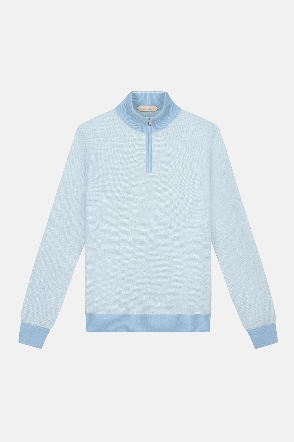 Aurélien - Jaquard Zipper Sweater