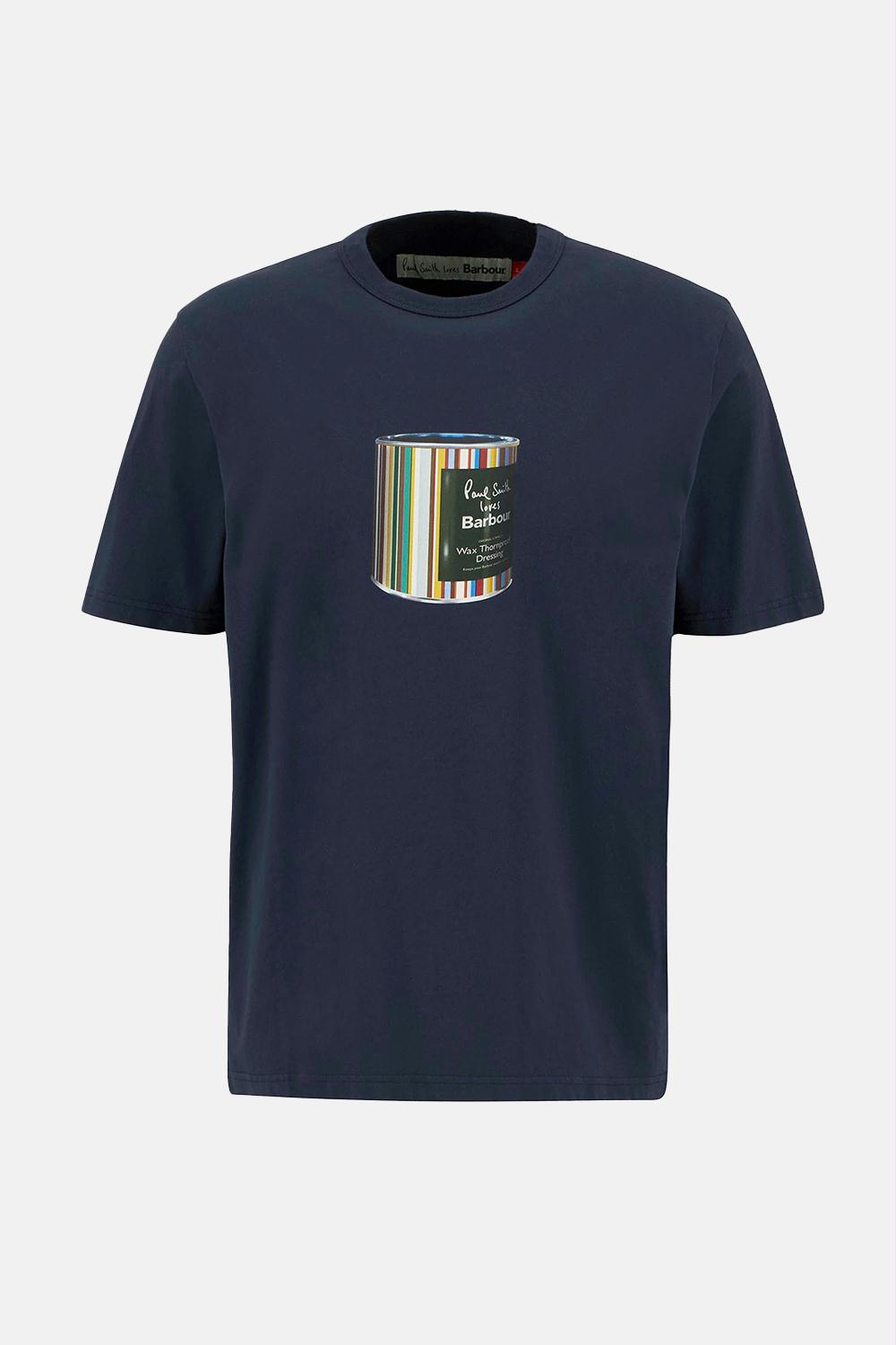 Barbour - Paul Smith Wax Can T-Shirt