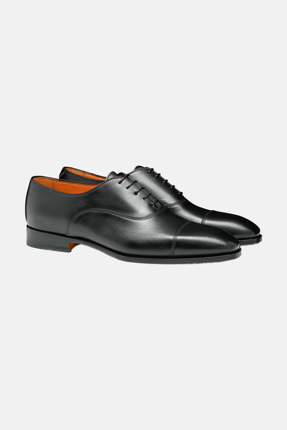 Alternative view of Santoni - Leather Oxford Shoe